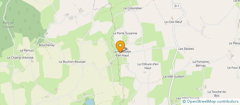 localisation de l'entreprise MONSIEUR PETER WILLIAMS à LE MENE
