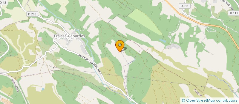 localisation de l'entreprise MONSIEUR PETER WITT  MALVES-EN-MINERVOIS