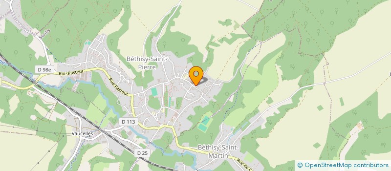 localisation de l'entreprise MONSIEUR PETERS JEAN  BETHISY-SAINT-PIERRE