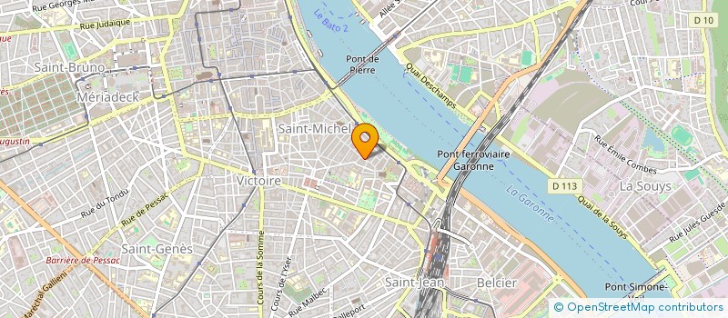 localisation de l'entreprise MONSIEUR PETERSE MUEL  BORDEAUX