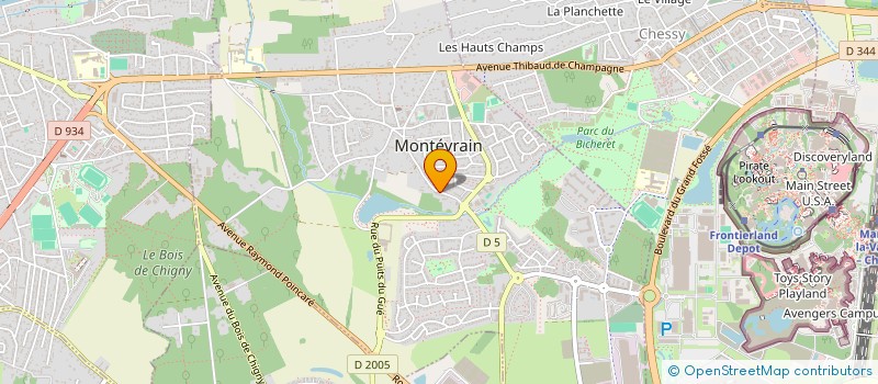 localisation de l'entreprise MONSIEUR PETERSON FALAISE  GRETZ-ARMAINVILLIERS