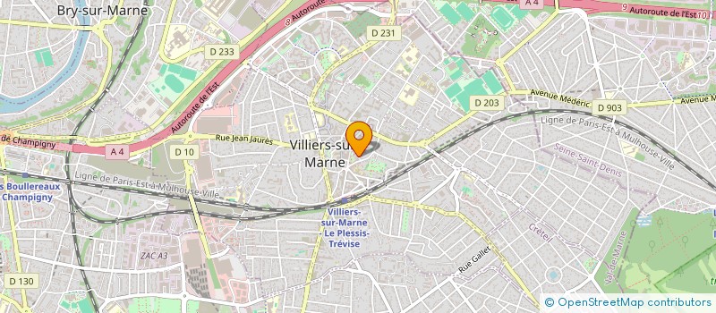 localisation de l'entreprise MONSIEUR PETERSON RODRIGUES RAMOS  VILLIERS-SUR-MARNE