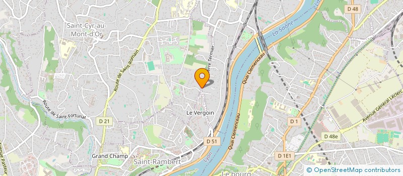 localisation de l'entreprise MONSIEUR PETIT TAN  SAINT-CYR-AU-MONT-D'OR