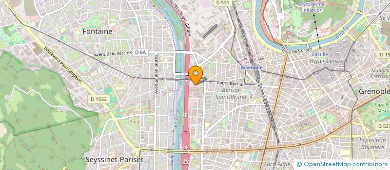 localisation de l'entreprise MONSIEUR PETR GEISLER  GRENOBLE