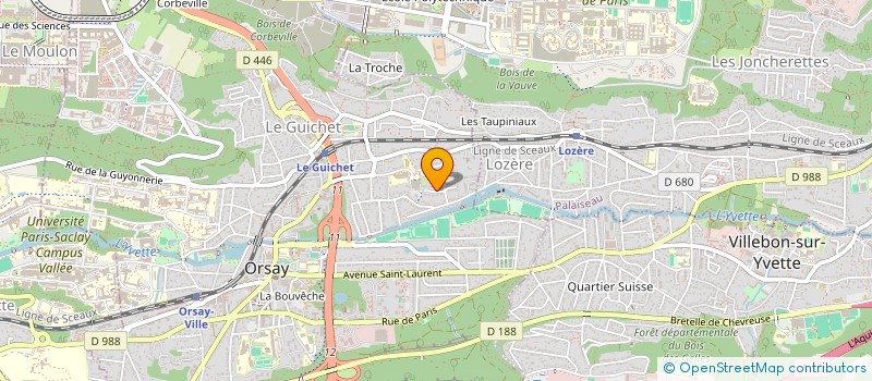 localisation de l'entreprise MONSIEUR PETR TANKOV à ORSAY