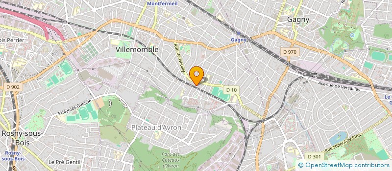 localisation de l'entreprise MONSIEUR PETRE-BOGDAN BADICEANU  VILLEMOMBLE