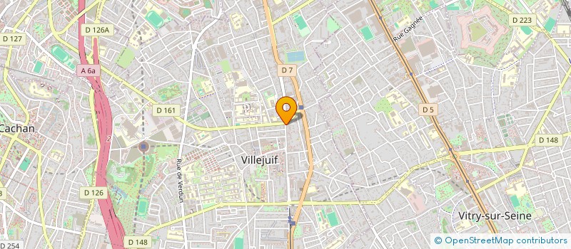 localisation de l'entreprise MONSIEUR PETRE DESRUES à VILLEJUIF