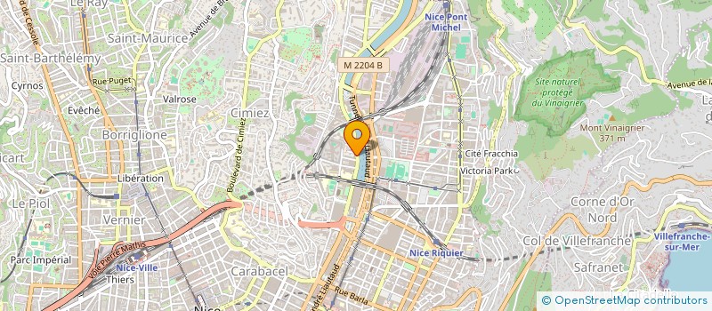 localisation de l'entreprise MONSIEUR PETRE GEAMBAZU à NICE