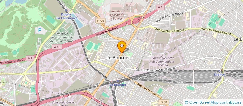 localisation de l'entreprise MONSIEUR PETRE MOIS à LE BOURGET