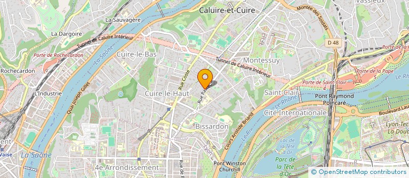 localisation de l'entreprise MONSIEUR PETRE RADU  CALUIRE-ET-CUIRE