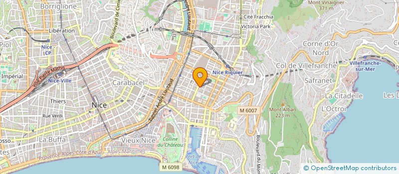 localisation de l'entreprise MONSIEUR PETRE-STELIAN CRISTEA à NICE