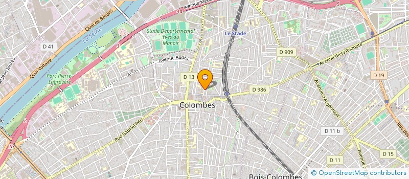 localisation de l'entreprise MONSIEUR PETRE TOMA à COLOMBES