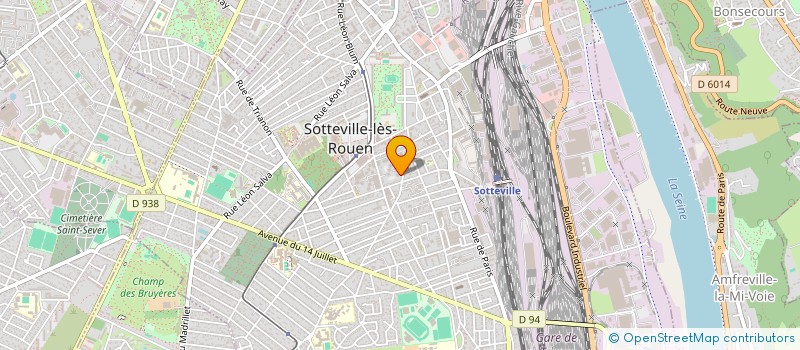localisation de l'entreprise MONSIEUR PETRI VIROLAINEN à SOTTEVILLE-LES-ROUEN