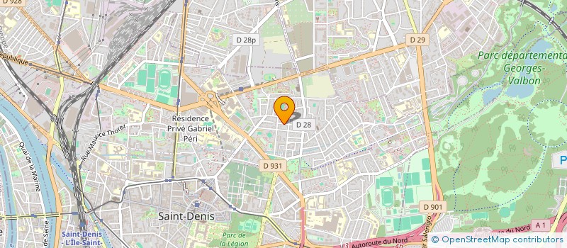 localisation de l'entreprise MONSIEUR PETRICA CRISTI GROZAV à SAINT-DENIS