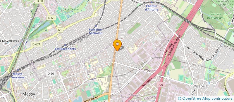 localisation de l'entreprise MONSIEUR PETRICA-MARIAN LIBOTEAN à ANTONY