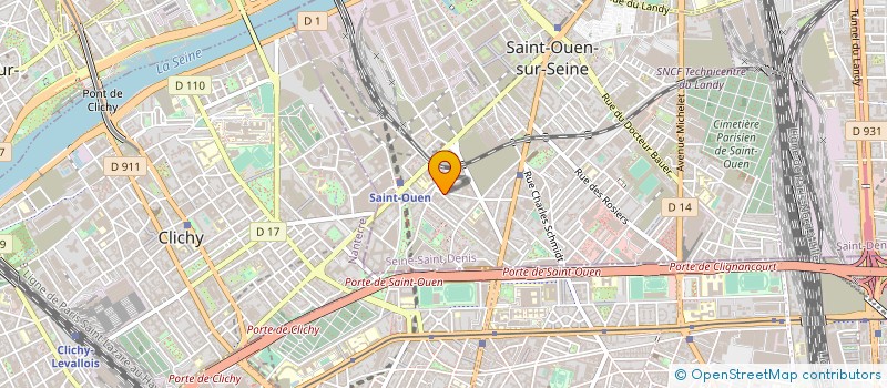 localisation de l'entreprise MONSIEUR PETRICA NASTRUT à SAINT-OUEN-SUR-SEINE