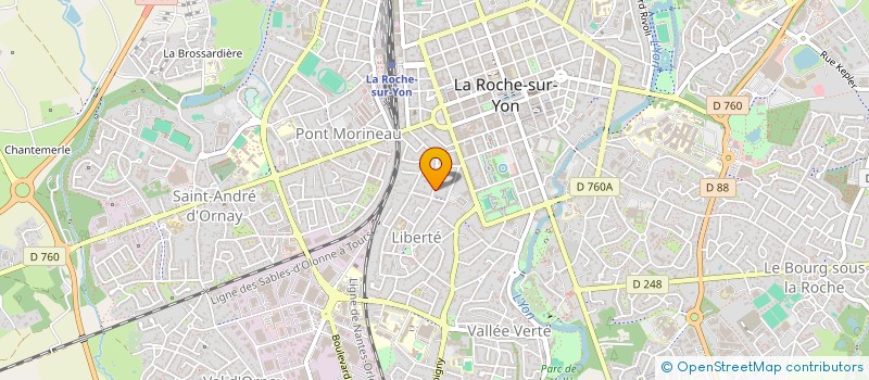 localisation de l'entreprise MONSIEUR PETRICA NITA à LA ROCHE-SUR-YON