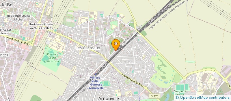 localisation de l'entreprise MONSIEUR PETRICA PAIU à GONESSE