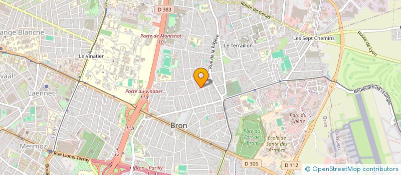 localisation de l'entreprise MONSIEUR PETRICA PETREUS  BRON