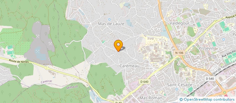 localisation de l'entreprise MONSIEUR PETRICA PINTILIE  NIMES