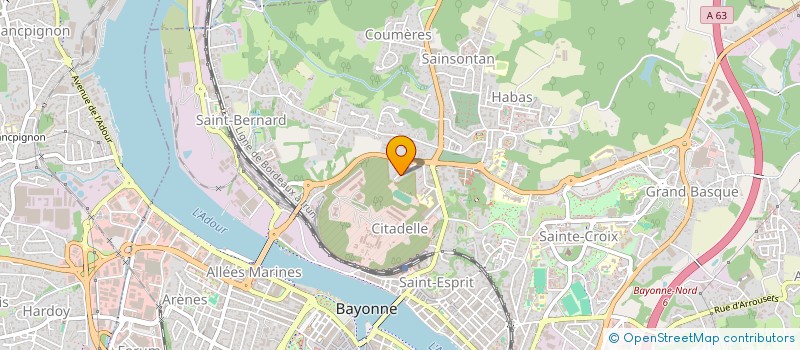 localisation de l'entreprise MONSIEUR PETRISOR-ALIN NICA à BAYONNE