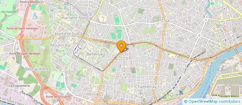 localisation de l'entreprise MONSIEUR PETRISOR BADEA à NANTES
