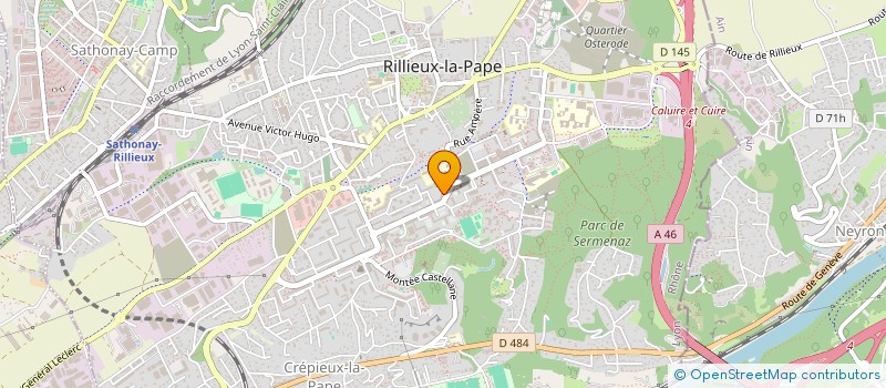 localisation de l'entreprise MONSIEUR PETRISOR DUMITRU  RILLIEUX-LA-PAPE