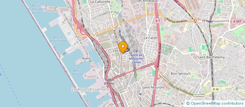 localisation de l'entreprise MONSIEUR PETRISOR DUMITRU POENARU à MARSEILLE
