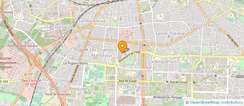 localisation de l'entreprise MONSIEUR PETRISOR RADUCANU  RENNES