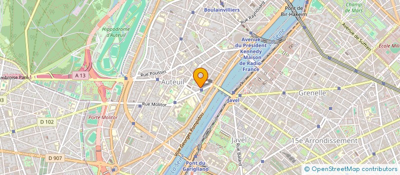 localisation de l'entreprise MONSIEUR PETRO KRAVCHUK  PARIS