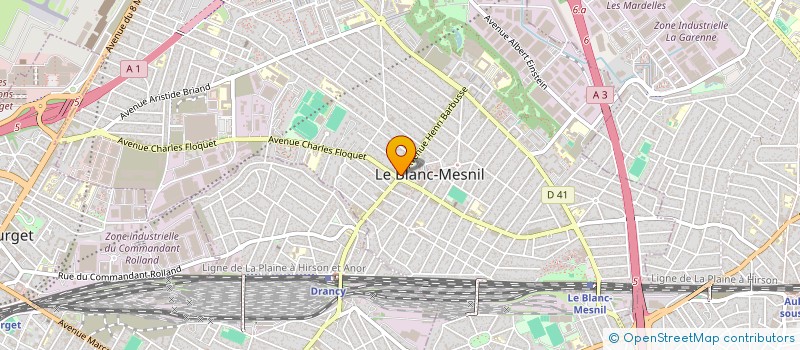 localisation de l'entreprise MONSIEUR PETRONEL MARCHITAN à LE BLANC-MESNIL