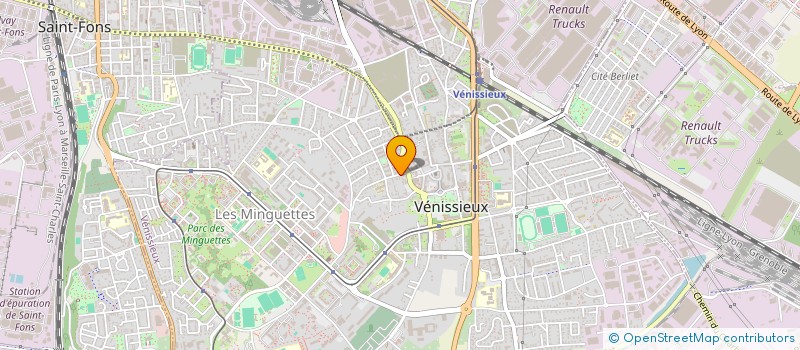 localisation de l'entreprise MONSIEUR PETROS PETROSYAN  VENISSIEUX