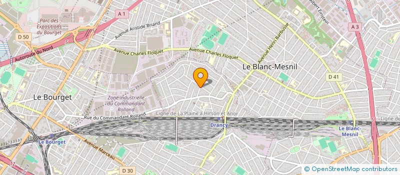 localisation de l'entreprise MONSIEUR PETRU BARBOS  DRANCY