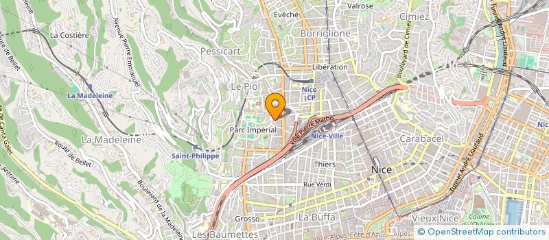 localisation de l'entreprise MONSIEUR PETRU BESCHIERU à NICE
