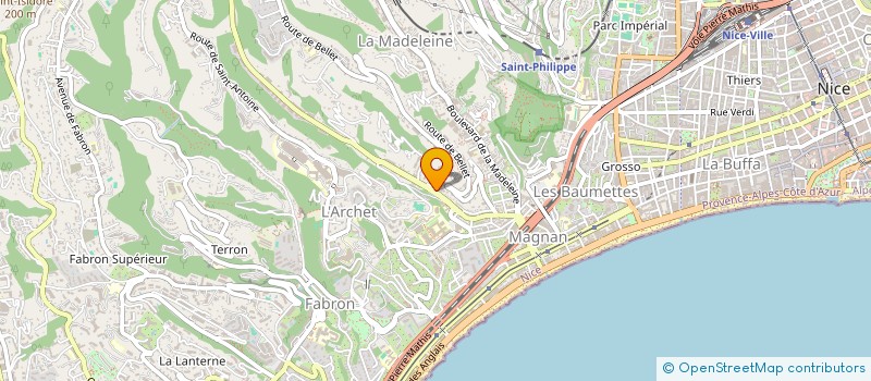 localisation de l'entreprise MONSIEUR PETRU BILICI  NICE