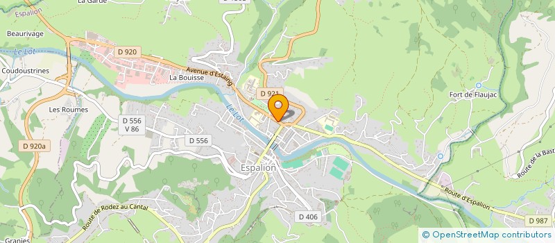 localisation de l'entreprise MONSIEUR PETRU BOCA à ESPALION