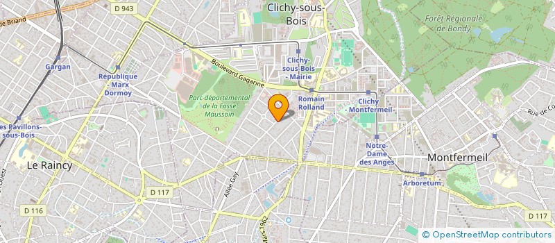 localisation de l'entreprise MONSIEUR PETRU BOLDESCU  CLICHY-SOUS-BOIS