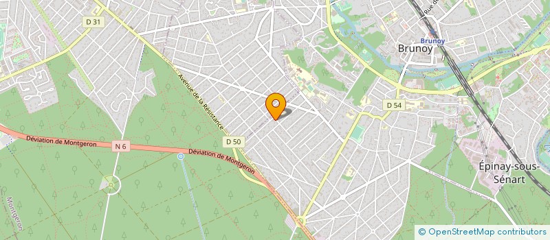 localisation de l'entreprise MONSIEUR PETRU BORDENIUC  BRUNOY