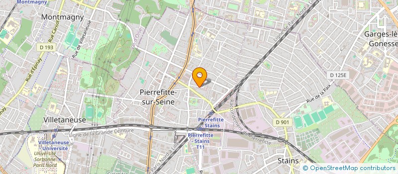 localisation de l'entreprise MONSIEUR PETRU BOTNARI à PIERREFITTE-SUR-SEINE
