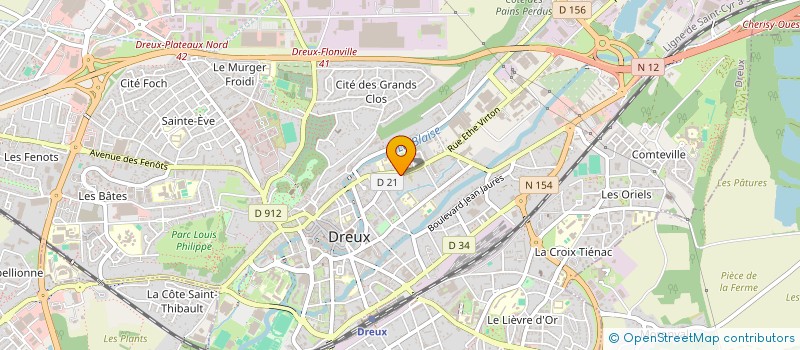 localisation de l'entreprise MONSIEUR PETRU BUCUR à DREUX