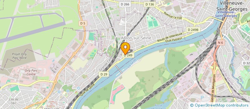 localisation de l'entreprise MONSIEUR PETRU BUNGAU  ABLON-SUR-SEINE