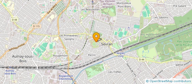 localisation de l'entreprise MONSIEUR PETRU BURCA  SEVRAN