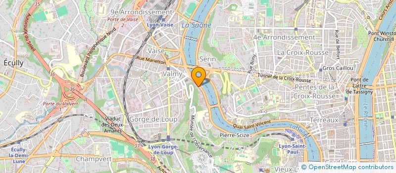 localisation de l'entreprise MONSIEUR PETRU CASANOVA  LYON