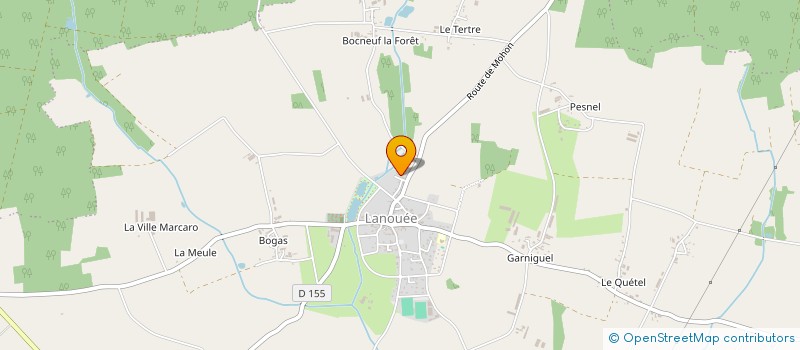 localisation de l'entreprise MONSIEUR PETRU-CLAUDIU CORNEANU  FORGES DE LANOUEE