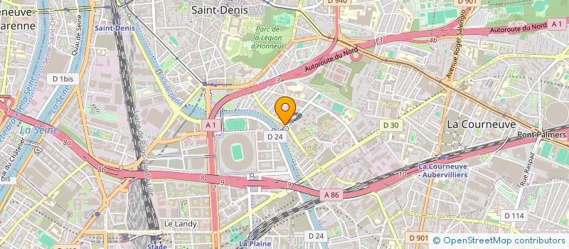 localisation de l'entreprise MONSIEUR PETRU COTET  SAINT-DENIS