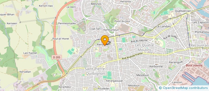 localisation de l'entreprise MONSIEUR PETRU-DAN STOICA à BREST