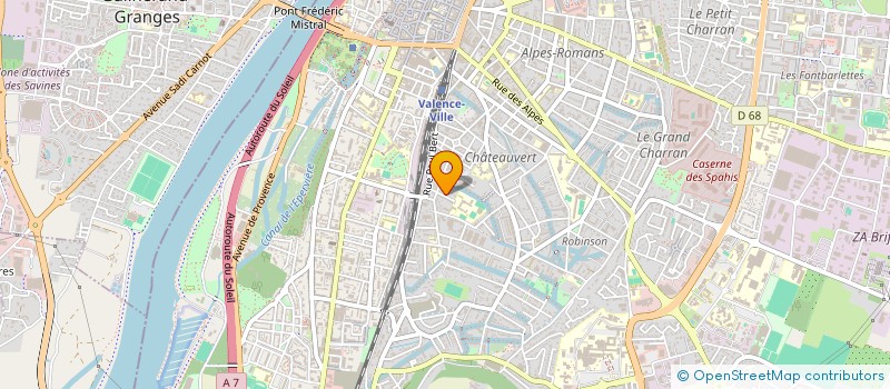 localisation de l'entreprise MONSIEUR PETRU DARIE  VALENCE