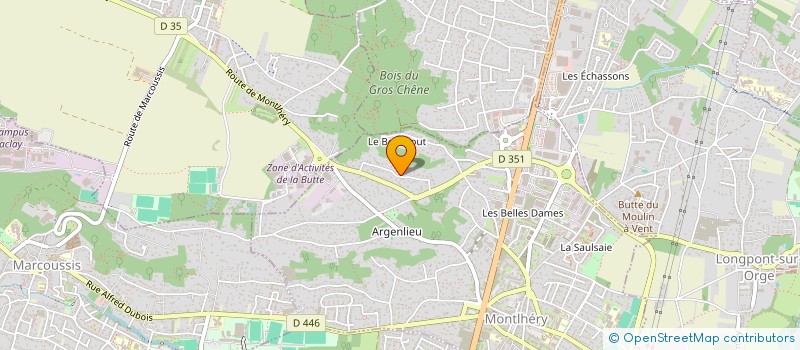 localisation de l'entreprise MONSIEUR PETRU ENE  MONTLHERY