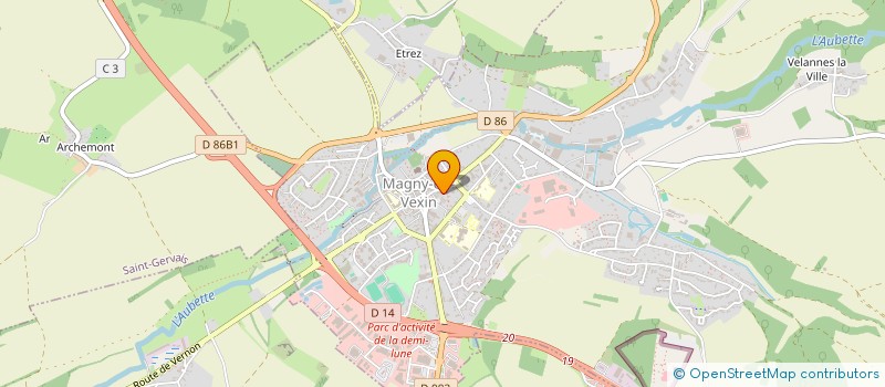 localisation de l'entreprise MONSIEUR PETRU EREMITA à ANET