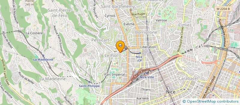 localisation de l'entreprise MONSIEUR PETRU FILIPOVICI à NICE